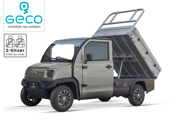 Geco Heavy Cargo gXP alloy inkl. 300Ah LiFePO4 Batterie mit Tipper ohne AC